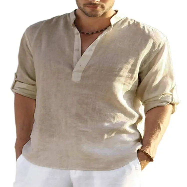 Long Sleeve Casual Summer Shirt